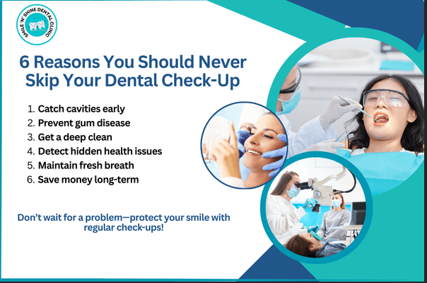 6 Reasons You Should Never Skip Your Dental Check-Up