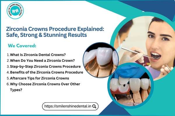 Zirconia Crowns Procedure Explained | Safe & Stunning Result